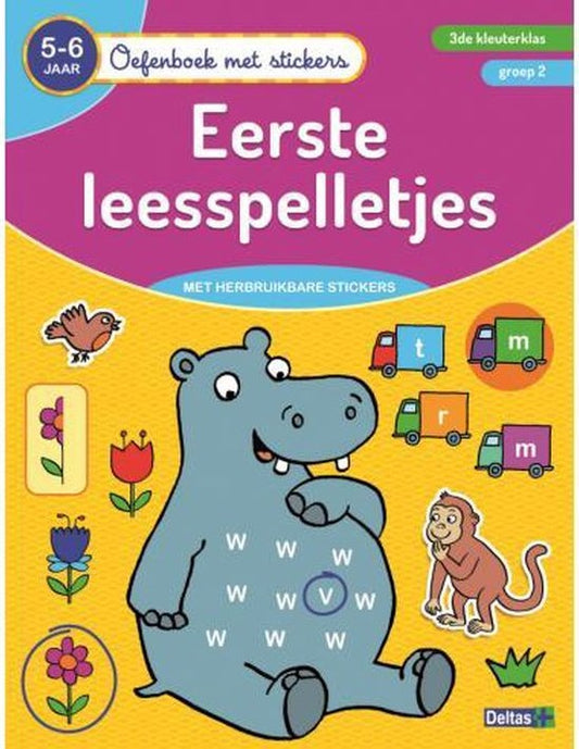 Oefenboek lezen 5-6 jaar